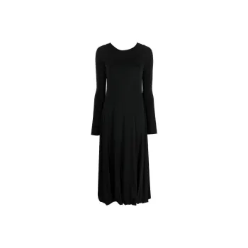 JIL SANDER Open back Midi Dress