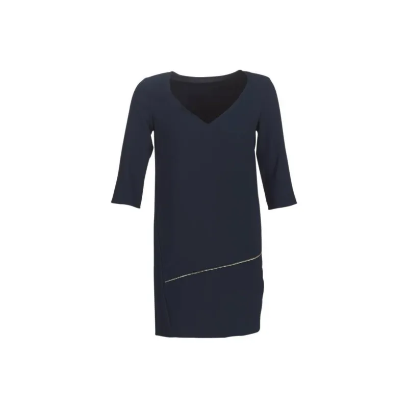 IKKS PARIS Short Sleeved Dress Women's Blue-0