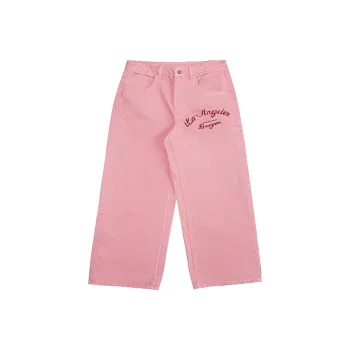 MLB Los Angeles Dodgers Jeans Women's Pink