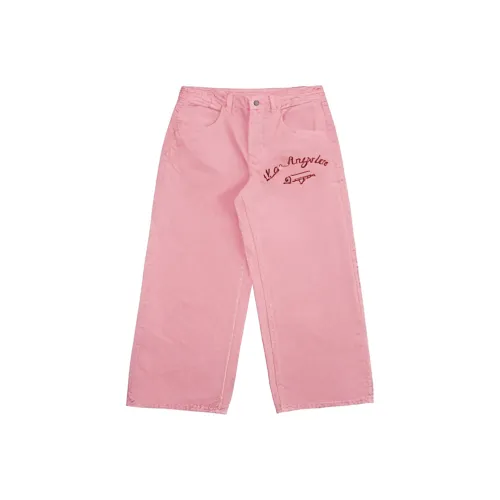 MLB Los Angeles Dodgers Jeans Women's Pink