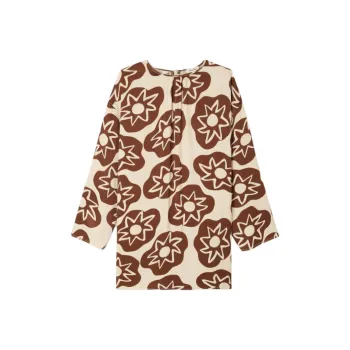 AMERICAN VINTAGE A.M FW24 Dress Varym Long-Sleeved Dresses Women's Babes Brown