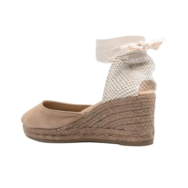 Manebí Manebi Hamptons Ankle Strap Wedge Espadrilles-3