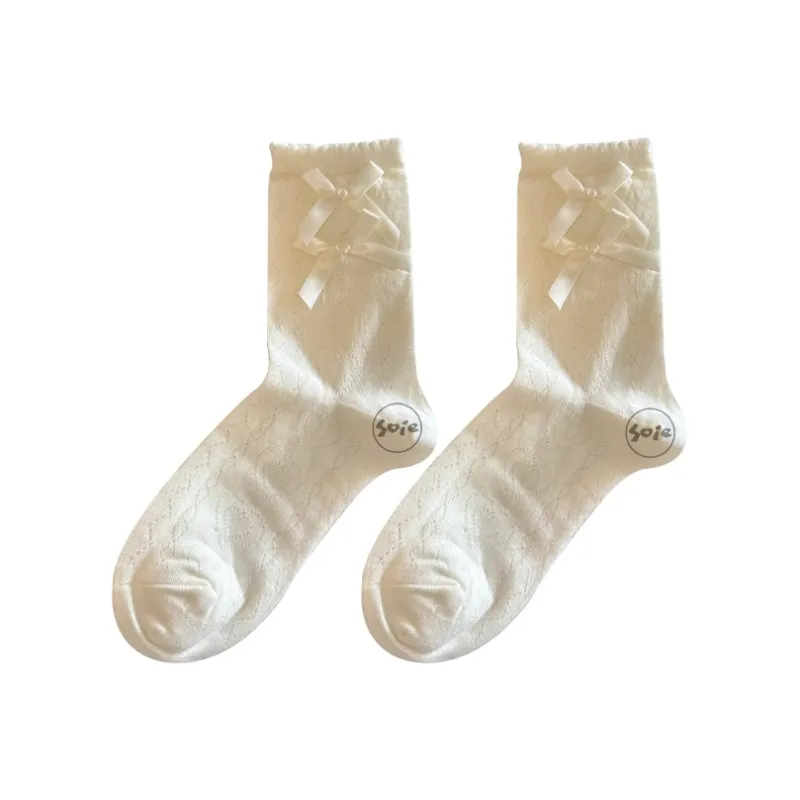 SOIE Mid Calf Socks Women's Combo Set-0