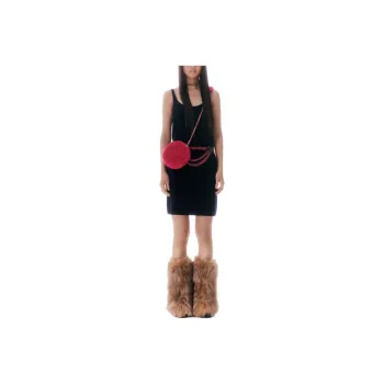CHANEL 23N Sleeveless Dress Women's Marine Blue