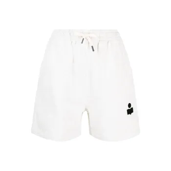 ISABEL MARANT ETOILE Logo Detailed Drawstring Shorts