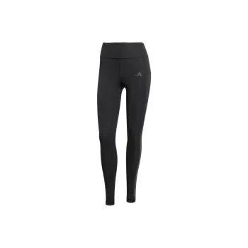 Adidas Free Shipping With AdiClub Optime 3 Stripes Full Length Leggings