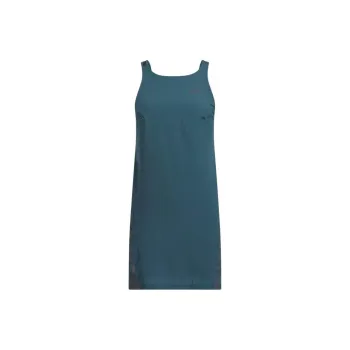 Adidas Run Icons 3-Stripes Summer Dress Slip Dresses Women's Cyan