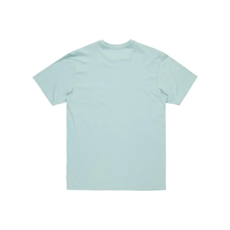 Quiksilver T Shirt Men's Aqua Blue-1