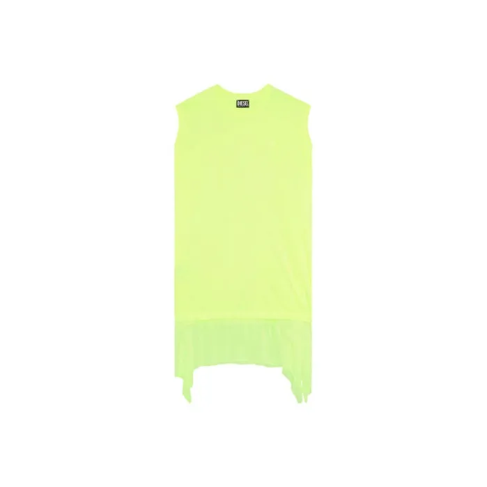 DIESEL Sleeveless Dresses Women's Green-0