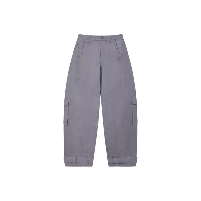 FILA ORIGINALE Cargo Pants Women's Moonball Gray-0