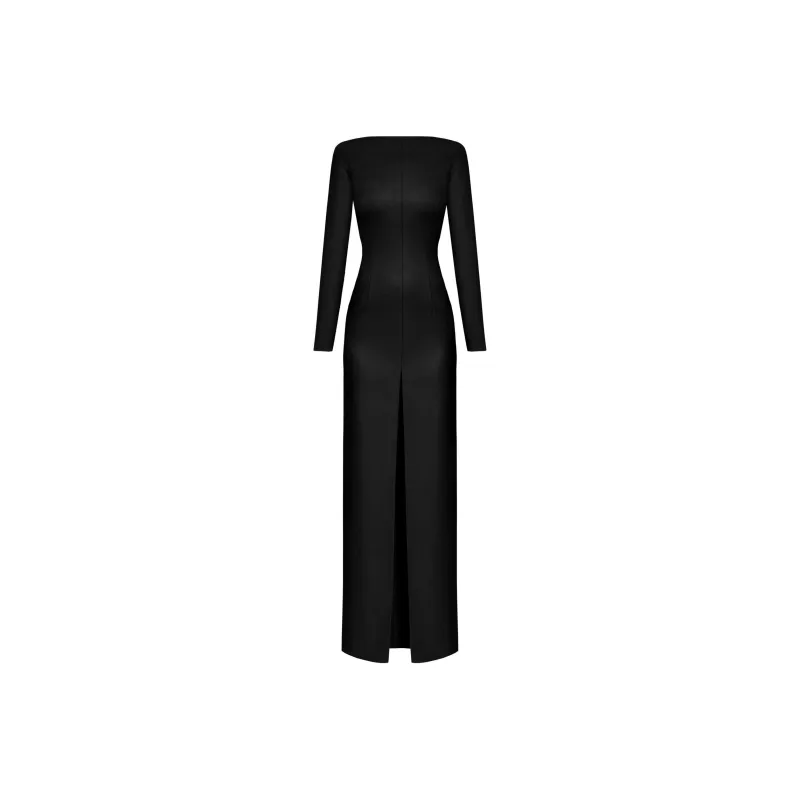 Aleksandre Akhalkatsishvili Cut out Open back Maxi Dress-0