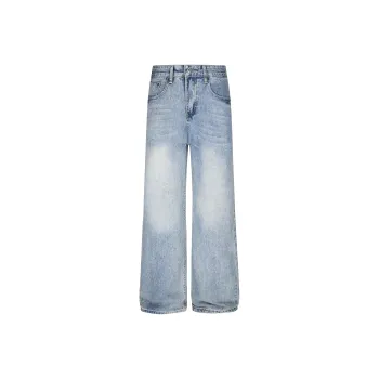 YINLEI Jeans Unisex Blue