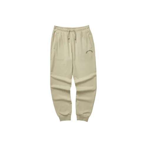 Skechers Colorful Knitted Sweatpants Women's Beige Brown