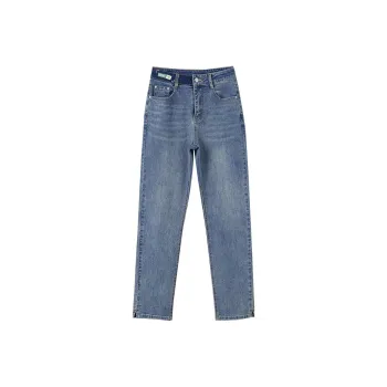 OUNIXUE Jeans Women's Blue