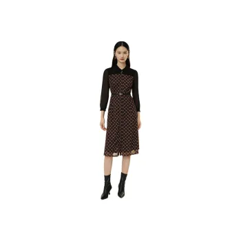 JZ. ANNAKRO Long Sleeved Dresses Women's Heather Black