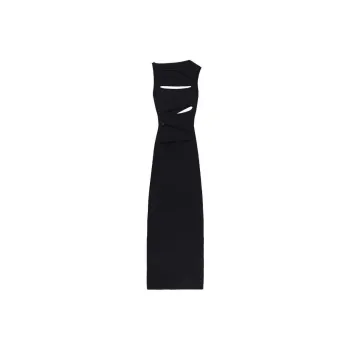 Christopher Esber Knitted Slashed Dress