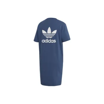 Adidas Originals Short Sleeved Dresses Women's Dark Blue