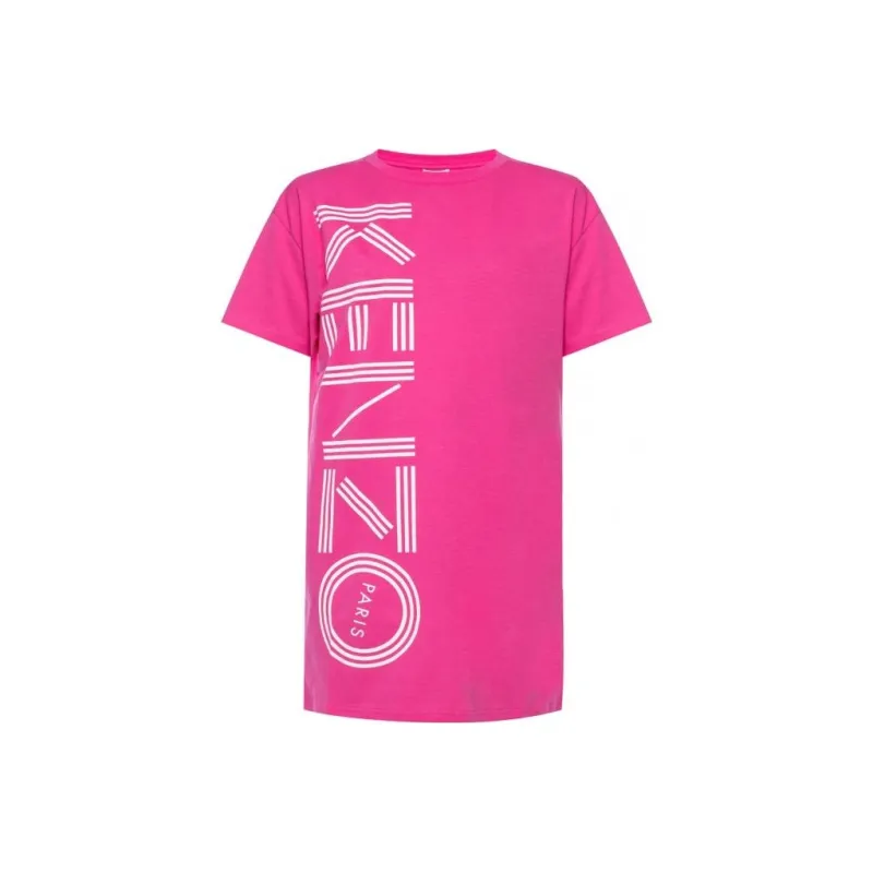 KENZO Short Sleeved Dresses Women's Pink-0
