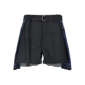 Sacai Belted Shorts