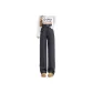 Black Gray Ankle-Length