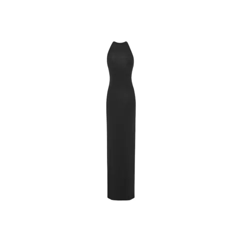 SAINT LAURENT Backless Halter Dress