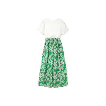 Desigual Short Sleeved Dress Women's Green