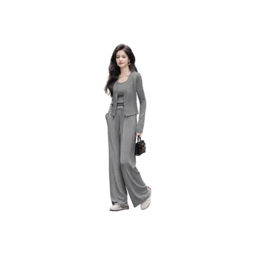 Cypress House Casual Suit Women's Dark Gray