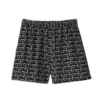Burberry B Print Mid Waisted Shorts