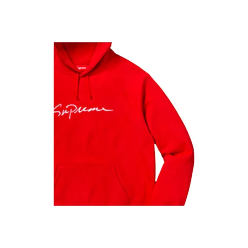 Supreme Classic Script Hooded Sweatshirt-1