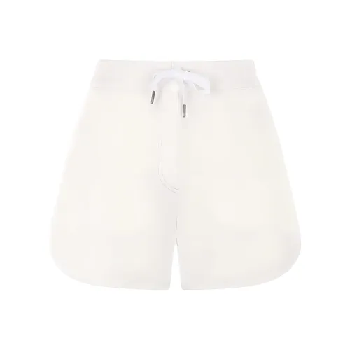Brunello Cucinelli Drawstring Straight Hem Shorts