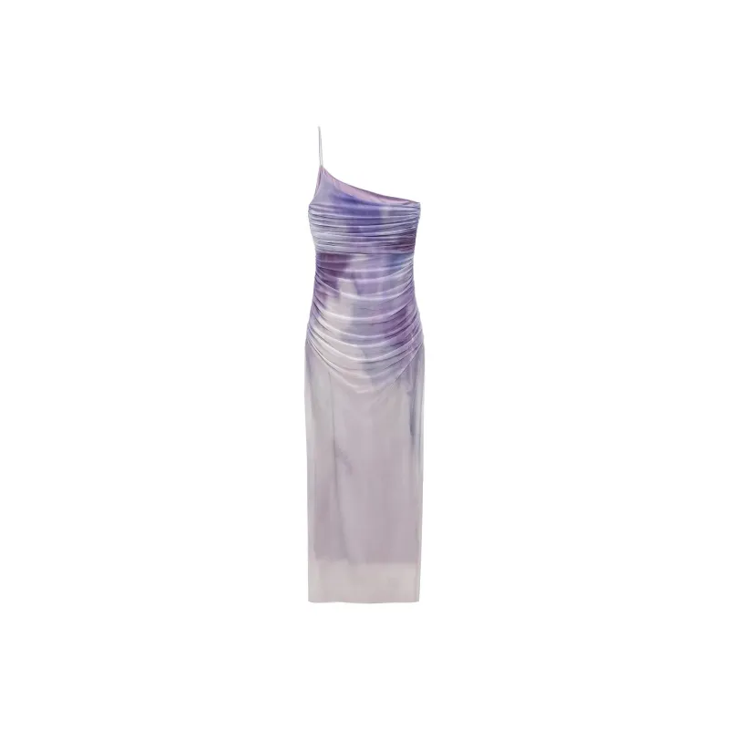 ZARA Slip Dresses Women's Purple-0