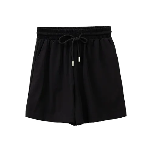 Merry City Casual Shorts Women's Black