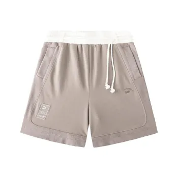 Anta Life Collection Casual Shorts Women's Linen Gray