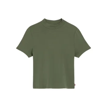 Levis T Shirts Women's Green