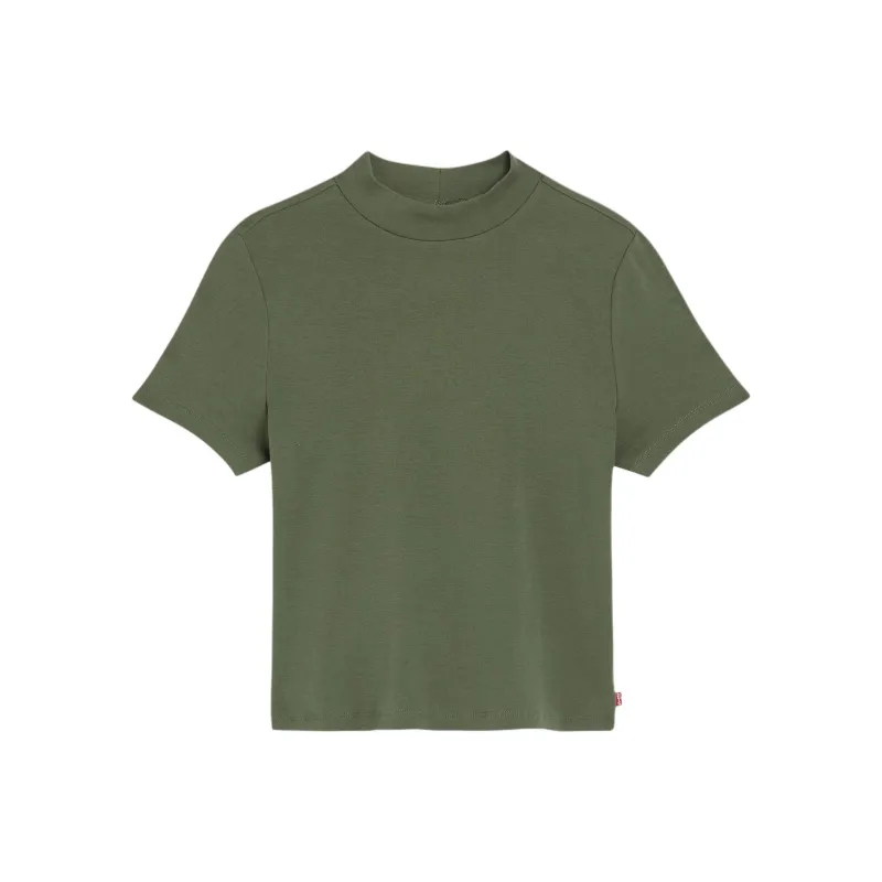 Levis T Shirts Women's Green-0
