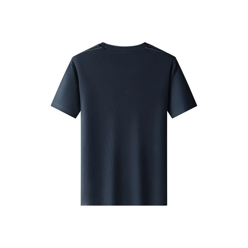 Montagut T Shirts Unisex Dark Royal Blue-1