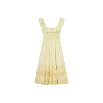 Self-portrait Flared Midi Dress