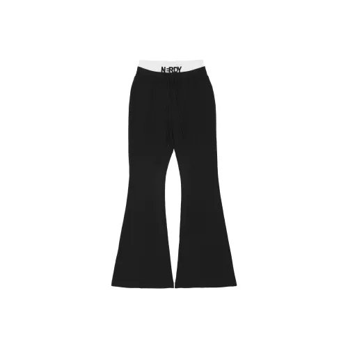 NERDY SS24 Knitted Sweatpants Women's Black