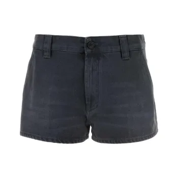 MIU MIU Logo-Detailed Shorts