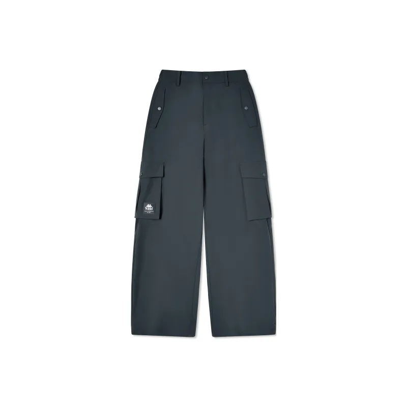 Kappa Summer Cargo Pants Women's Iron Asphalt Gray-0