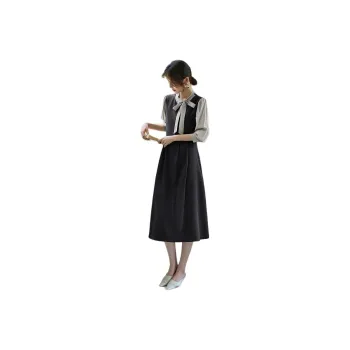 XWI Long Sleeved Dress Women's Dark Gray
