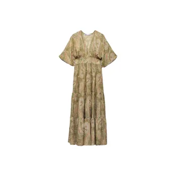ZARA Short-Sleeved Dresses Women's Multicolor