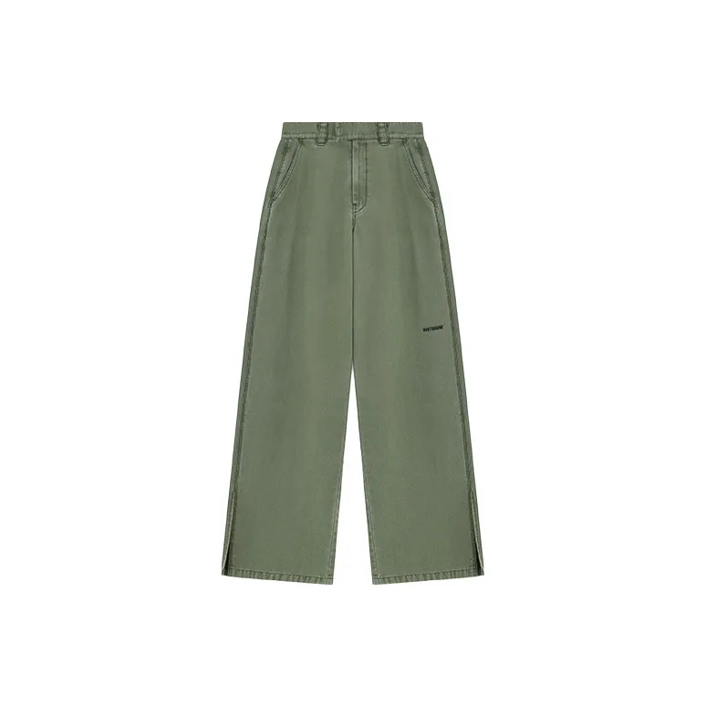 WE11DONE FW24 Cargo Pants Women's Khaki-0
