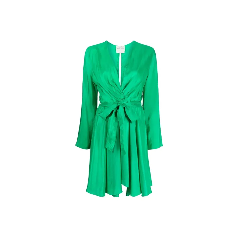 Forte Forte Long-Sleeved Dresses Women's Green-0