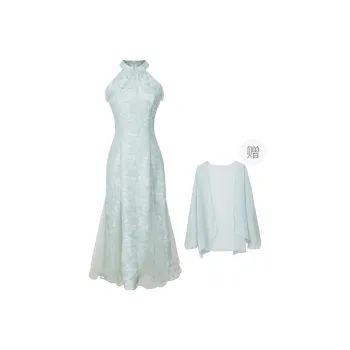 Blovelan Sleeveless Dress Women's Reed Green
