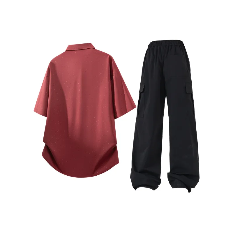 OPOX Shirt Matching Sets Unisex-7