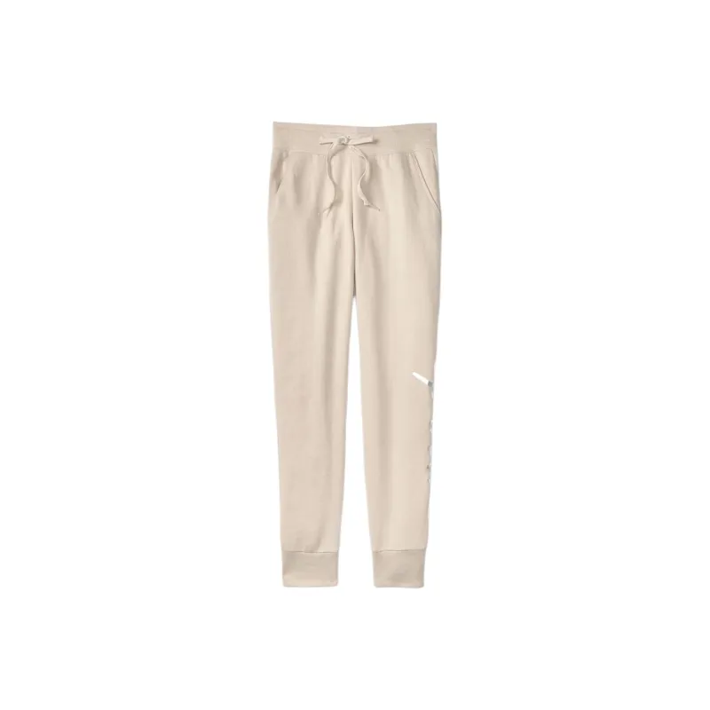 Victoria's Secret PINK Knitted Sports Pants Women's Beige-0