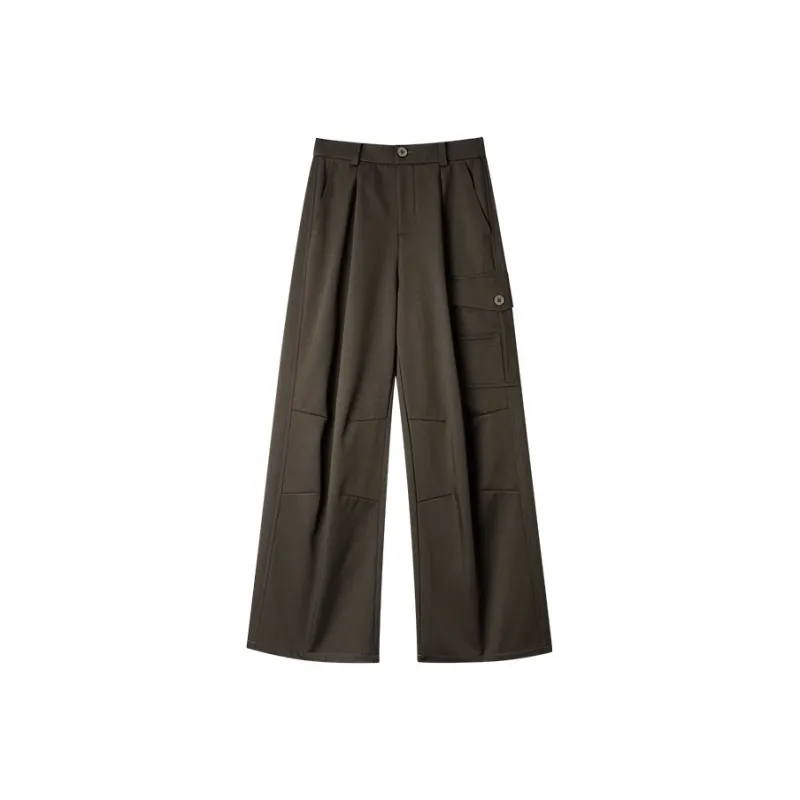 THE SEA LIFE Cargo Pants Women's Plain Qi-0