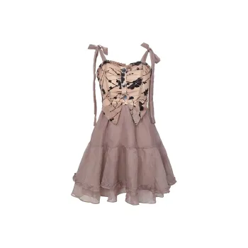 JOSR Slip Dresses Women's Khaki