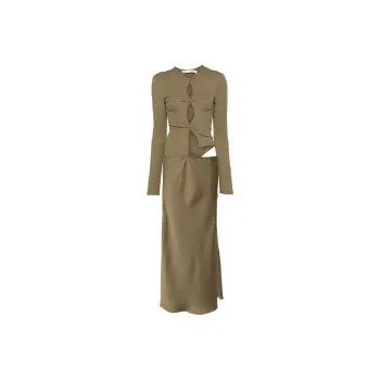 Christopher Esber Cut-out Panelled Maxi Dress